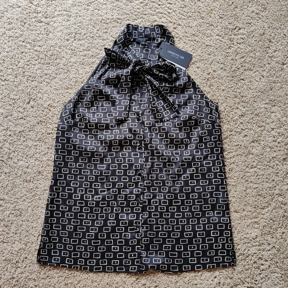 NEW Lafayette 148 Silk Blouse - Picture 1 of 7